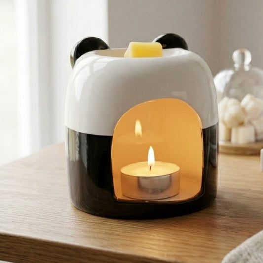 Quemador de Wax Melts de Cerámica | Oso Panda