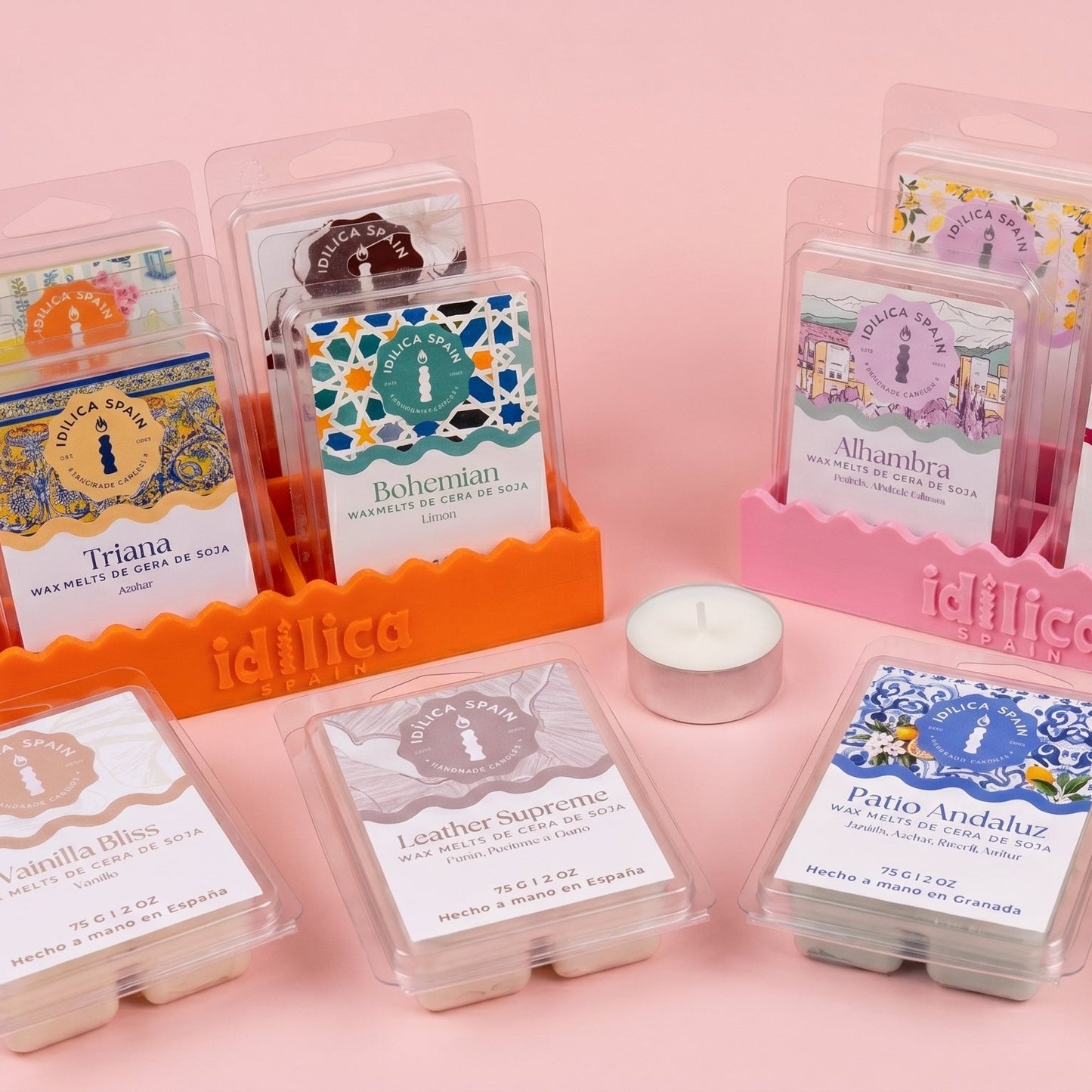 Waxmelts de Soja Sierra - Naranja, Cedro y Ámbar