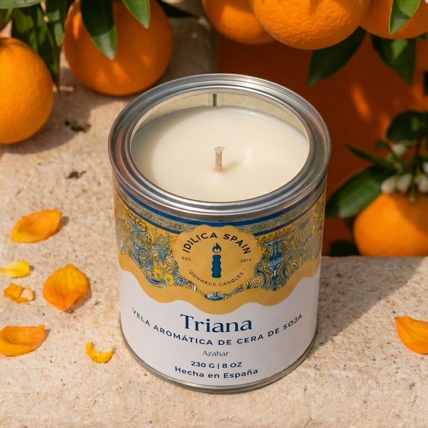 Vela de Soja Triana  | Azahar puro andaluz