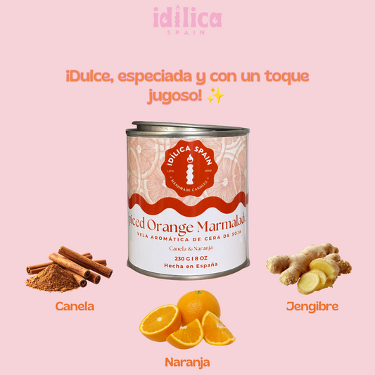 Vela de Soja Spiced Orange Marmalade - Canela y Naranja