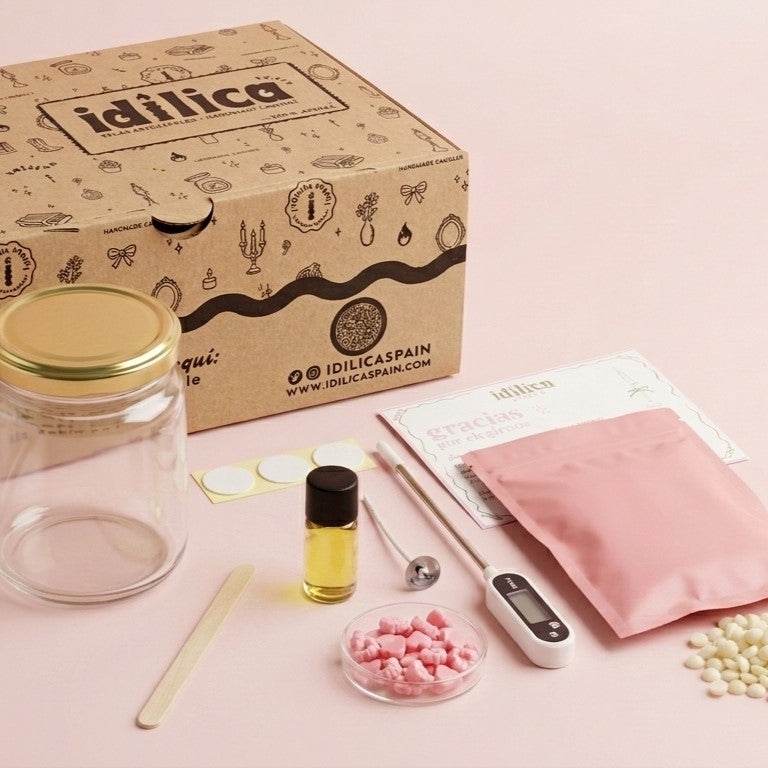 Kit Fabricación de Velas en Casa - DIY Candle making