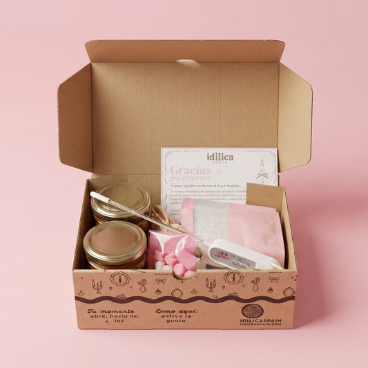 Kit Fabricación de Velas en Casa - DIY Candle making