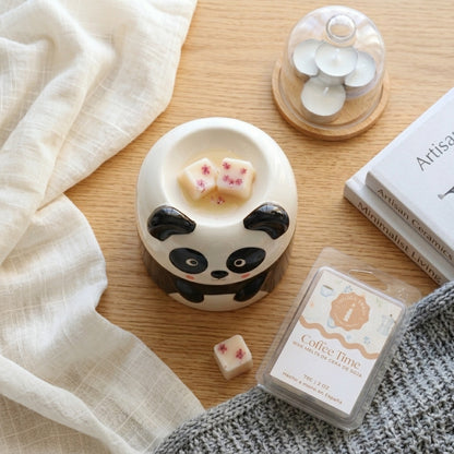 Quemador de Wax Melts de Cerámica | Oso Panda
