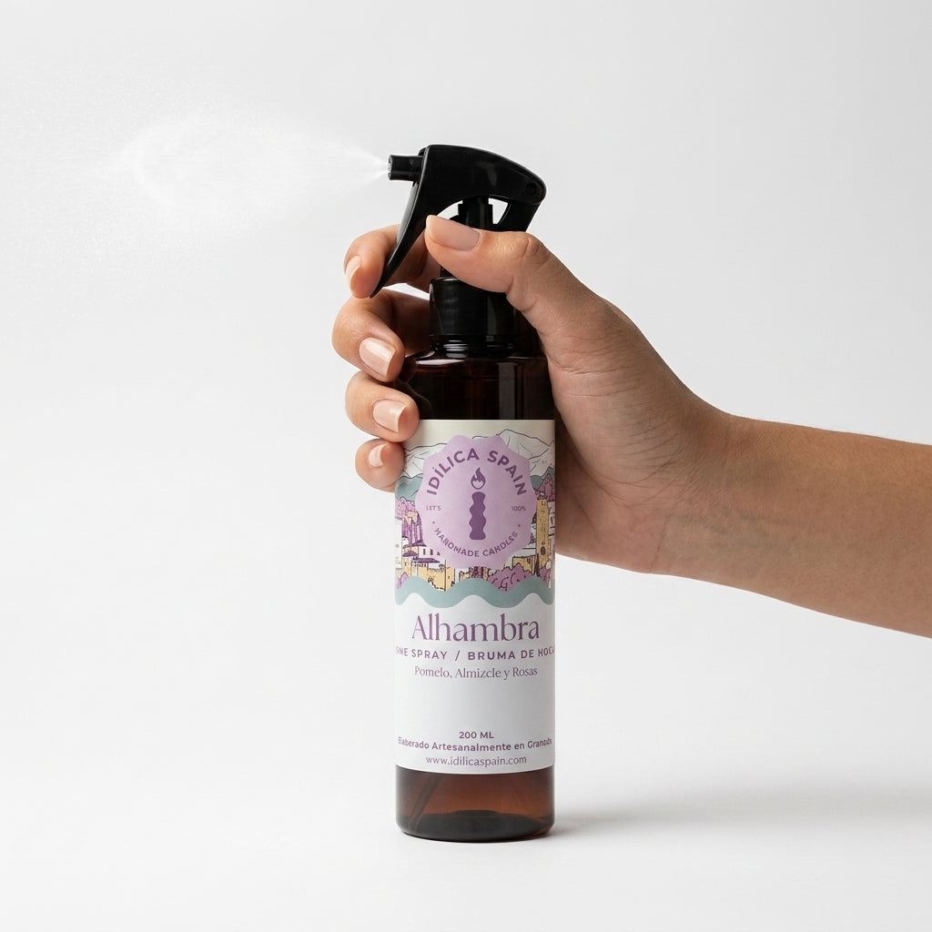 Ambientador Textil Spray Alhambra | Pomelo, Rosas & Almizcle