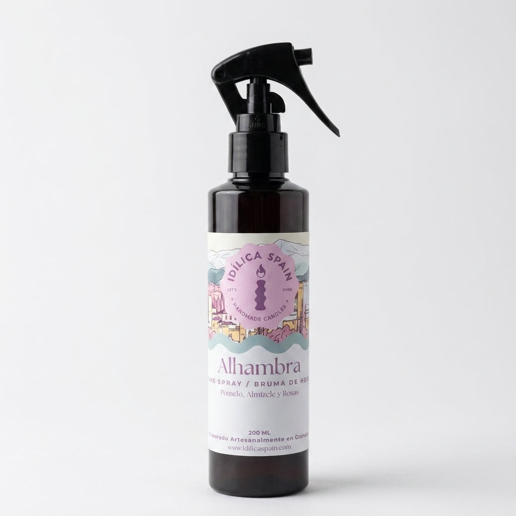 Ambientador Textil Spray Alhambra | Pomelo, Rosas & Almizcle