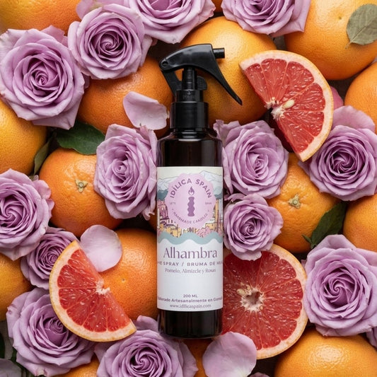 Ambientador Textil Spray Alhambra | Pomelo, Rosas & Almizcle