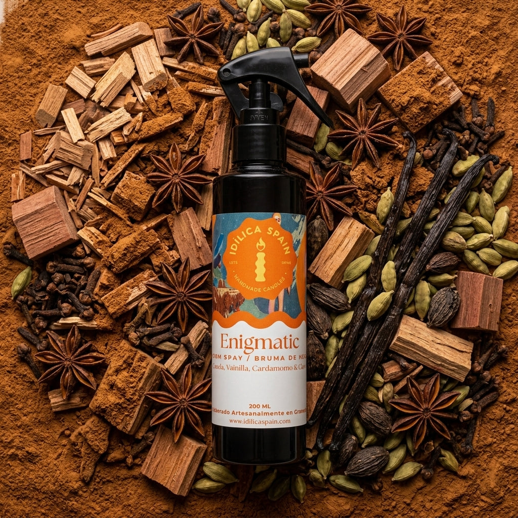 Ambientador Enigmatic | Canela, vainilla, cardamomo y clavo