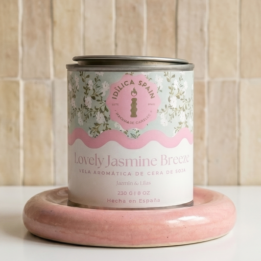 Vela de Soja Jazmine Breeze - Jazmín, Lilas y Almizcle