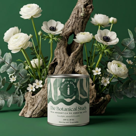Vela de The Botanical Study: Eucalipto, cedro y almizcle