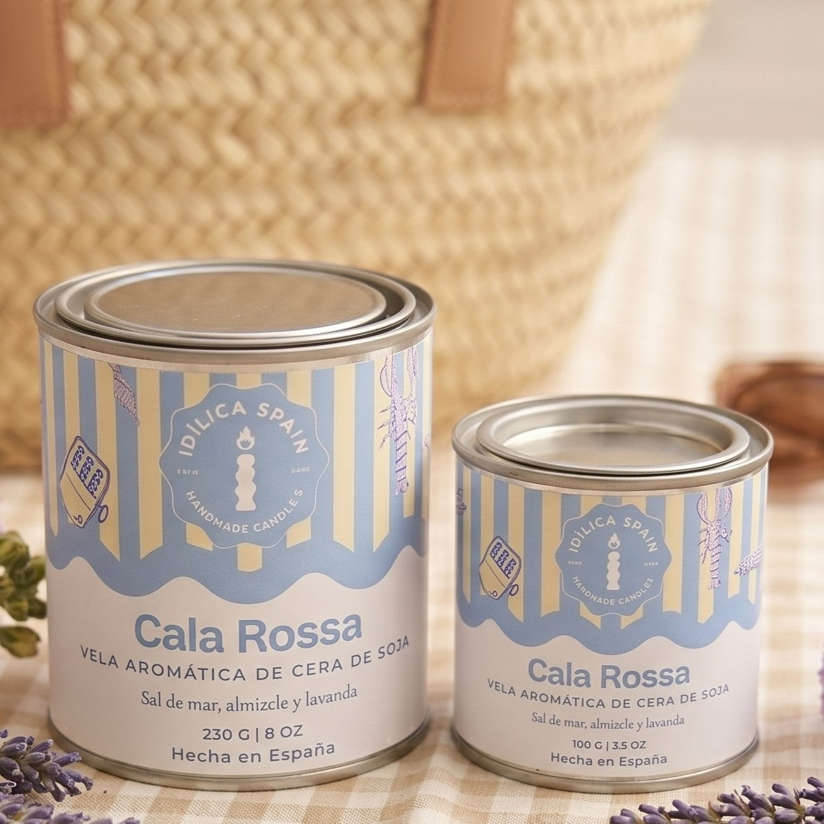 Vela de Soja Cala Rossa - Fresco Mediterráneo