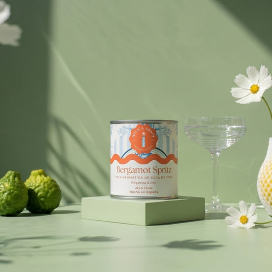 Vela de Soja Bergamot Spritz - Lima y Bergamota