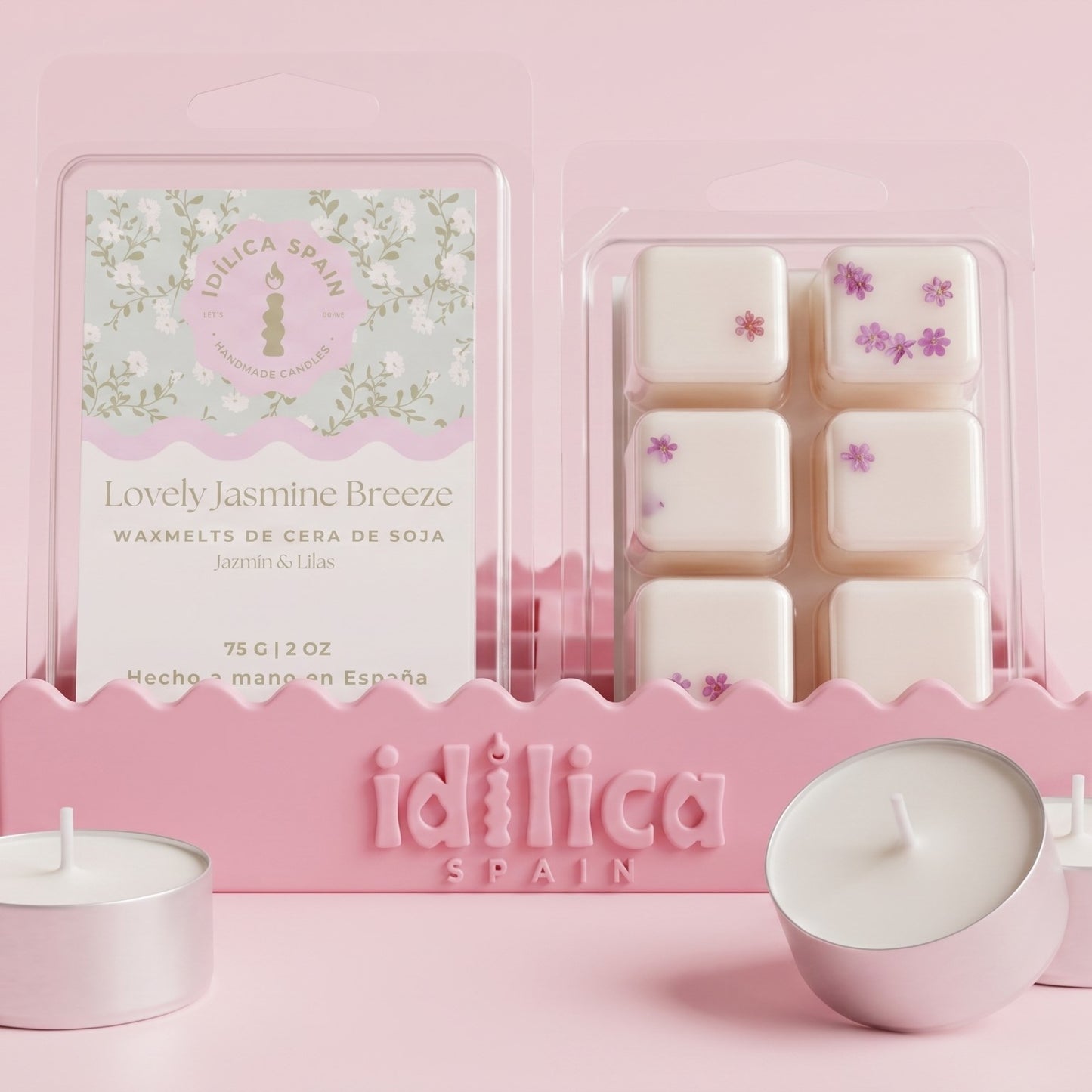 Waxmelts de Soja Jazmine Breeze - Jazmín, Lilas y Almizcle
