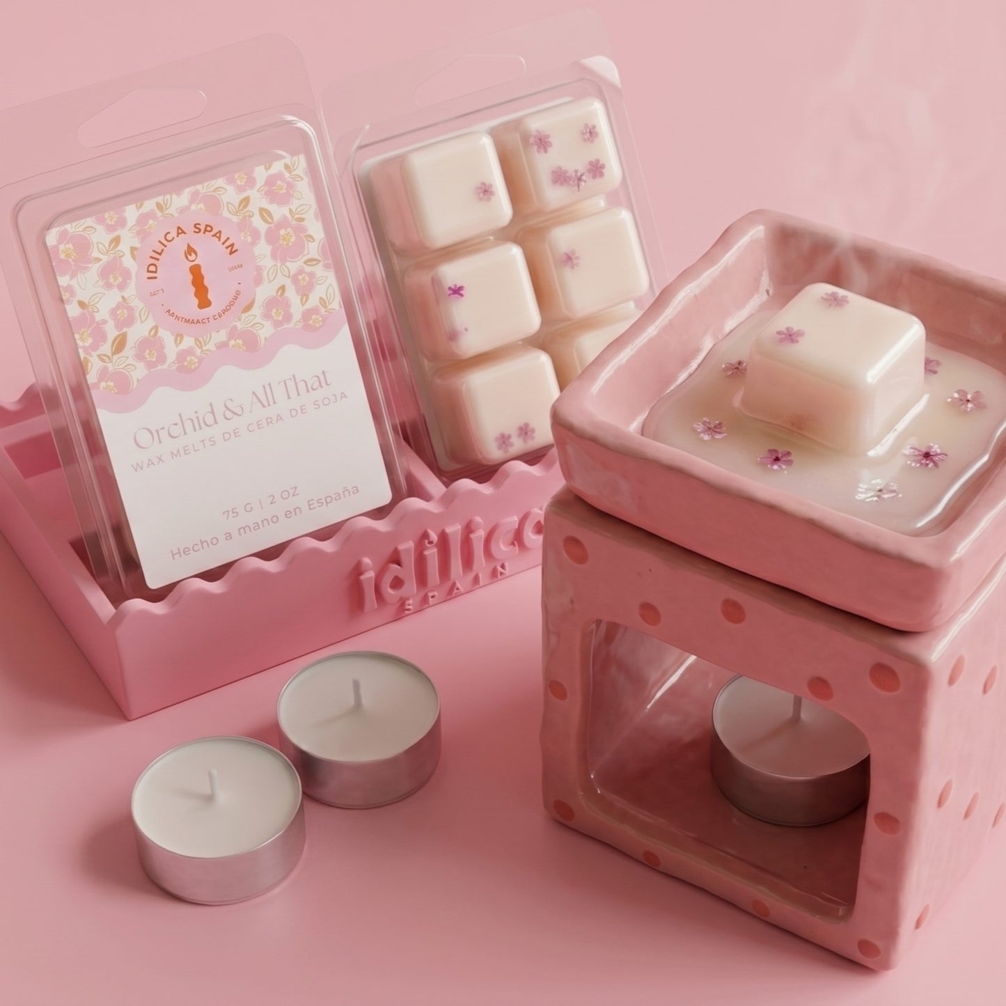 Waxmelts de Soja Orchid & All That - Lima, Orquídea y Vainilla