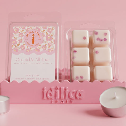Waxmelts de Soja Orchid & All That - Lima, Orquídea y Vainilla