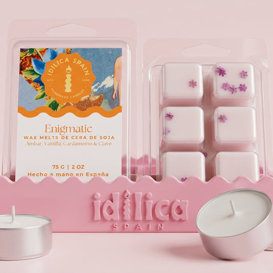 Waxmelts Soja Enigmatic - Ámbar, Vainilla y Cardamomo