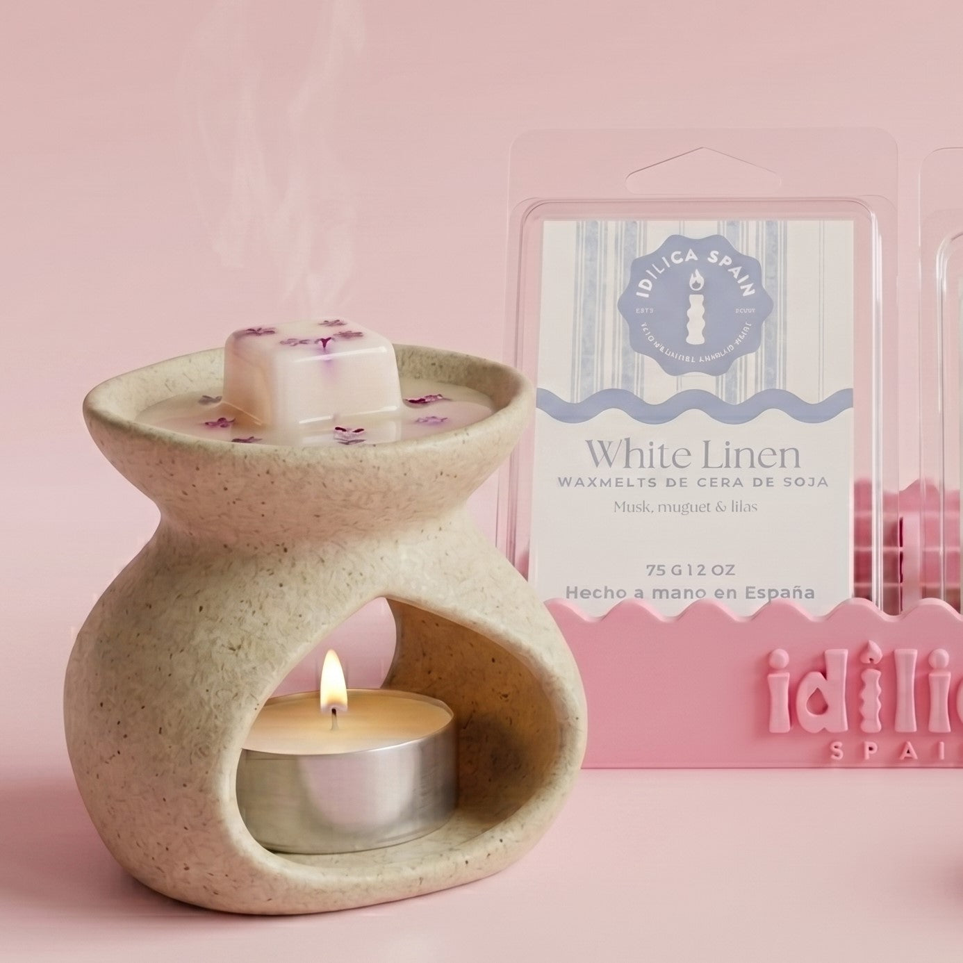 Waxmelts de Soja White Linen  - Musk, Muguet y Lilas