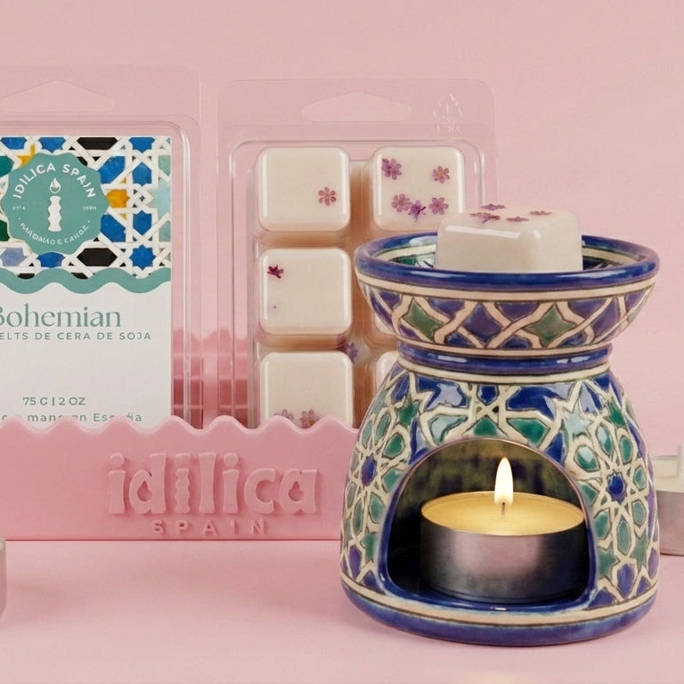 Waxmelts de Soja Bohemian - Ámbar y Sándalo