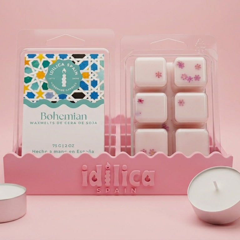 Waxmelts de Soja Bohemian - Ámbar y Sándalo