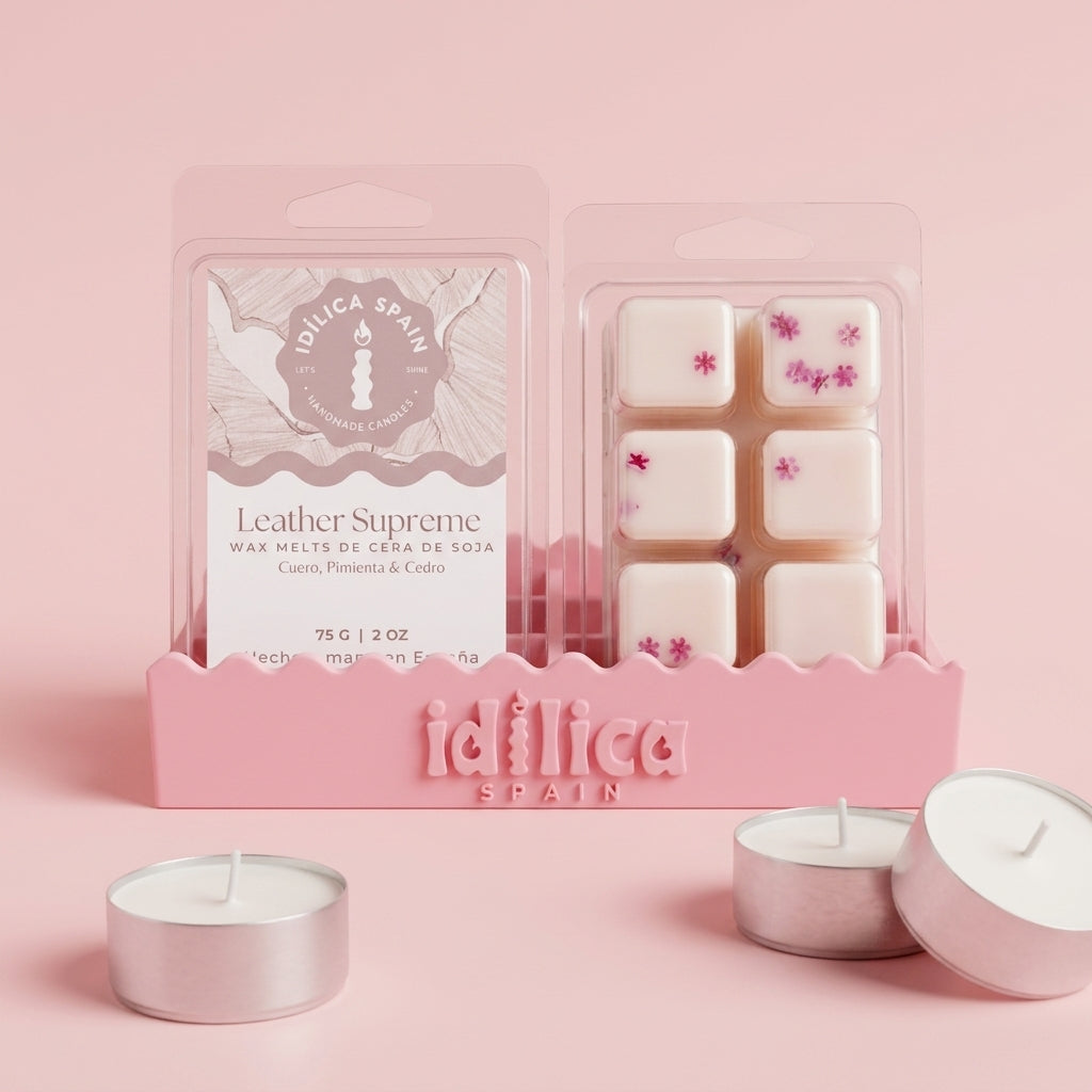 Waxmelts de Soja Leather Supreme - Cuero, pimienta & cedro